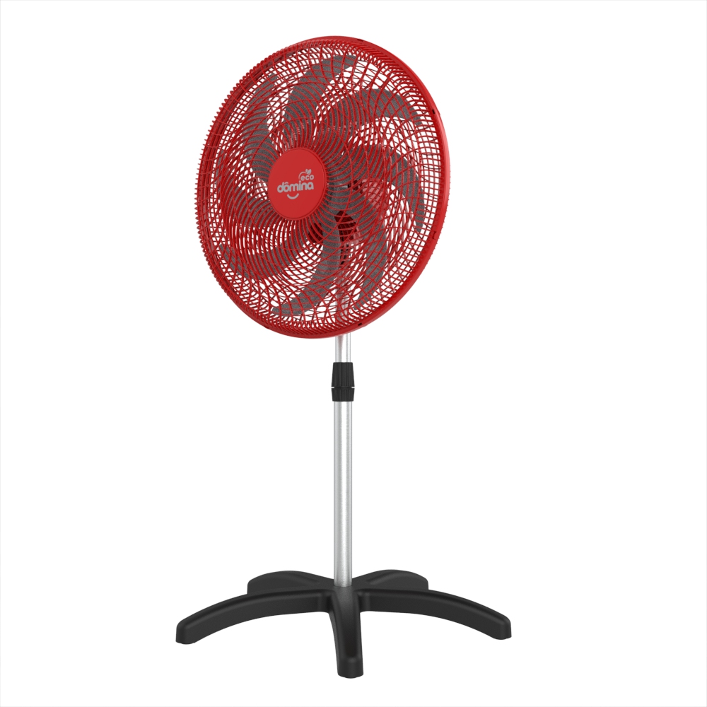 Coluna Vermelho Ventilador Vermelho